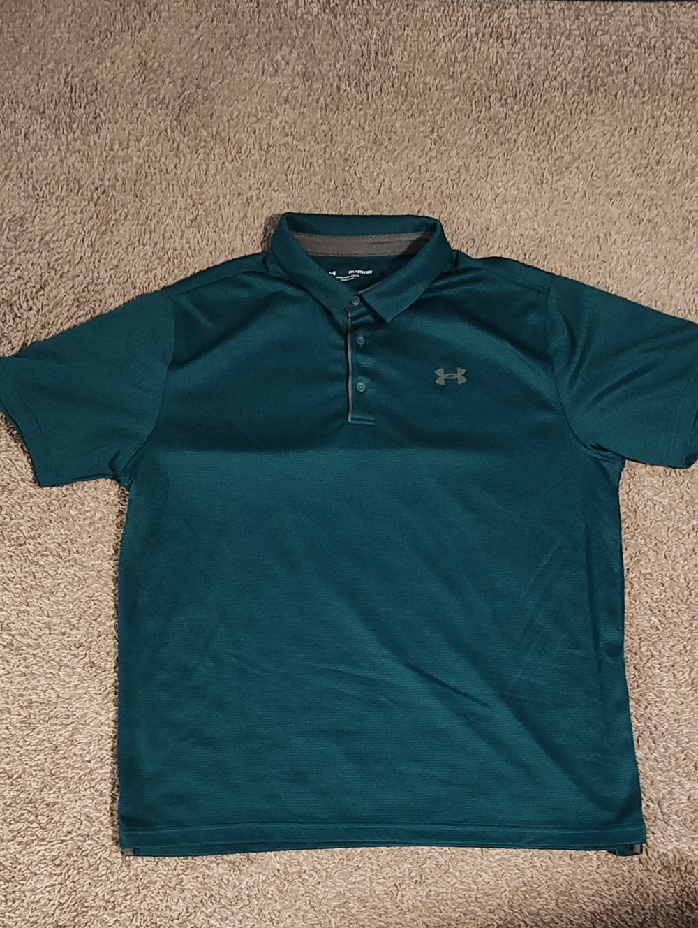Under Armour Men’s Dark Teal Polo Shirt
